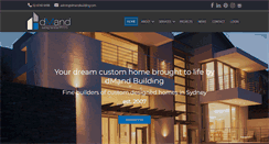 Desktop Screenshot of dmandbuilding.com